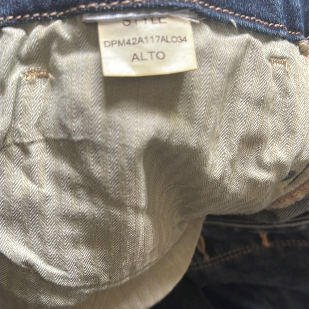 Dear John Tall Women’s Button Up Jeans Blue Flare Wide Leg Jeans Size-W31 X L32 - Picture 4 of 14